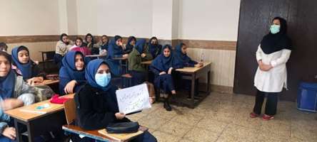 برگزاری کلاس‌های آموزشی پیشگیری ازحوادث ترافیکی در مدارس تحت پوشش مرکز بهداشت جنوب تهران